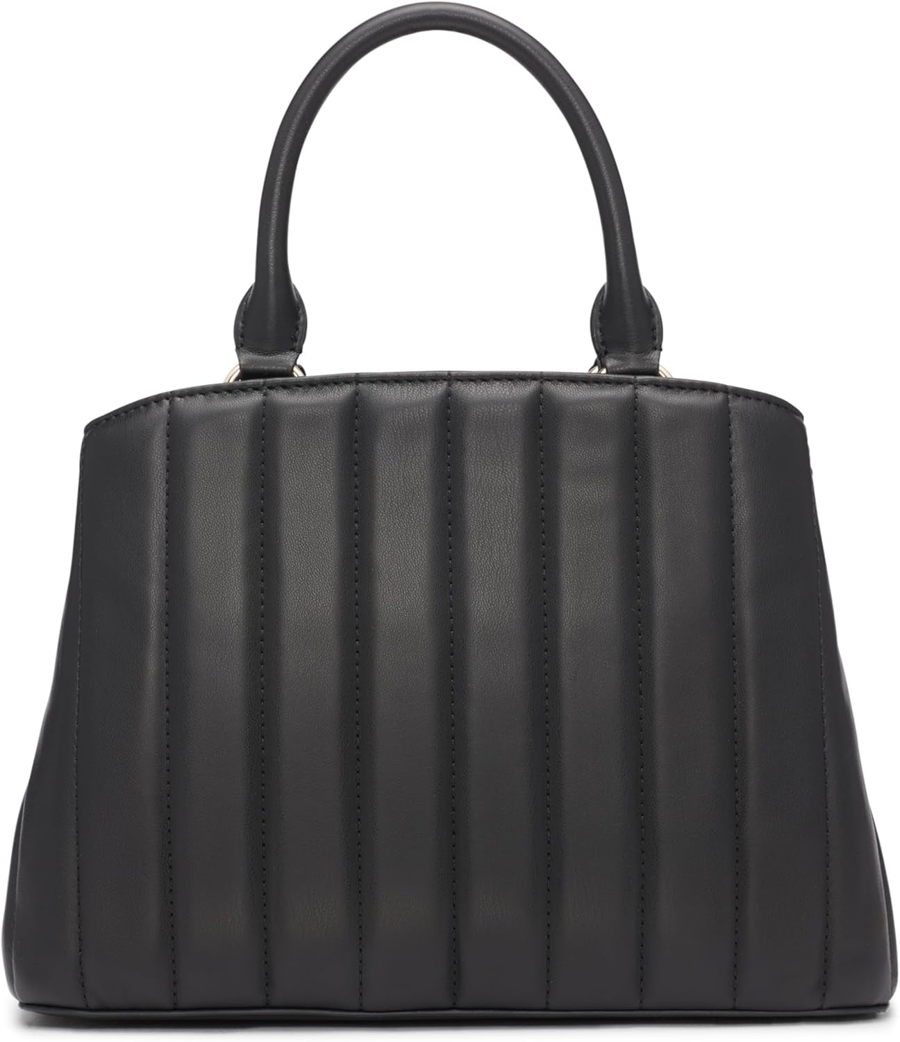 DKNY Chain Lexington Park Medium Logo Chain Satchel, zwart/goud, één maat Naty Shop-tassen voor dames