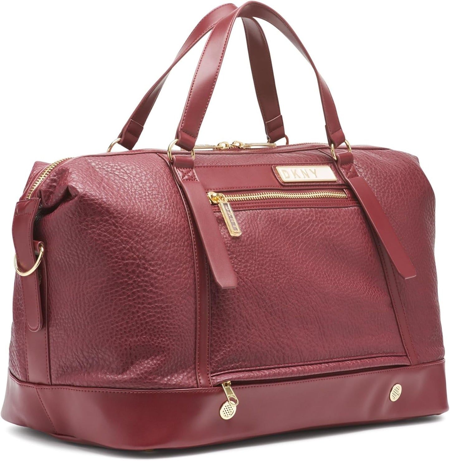 DKNY Duffel Softside Weekenderbagage Rode Wijn Wijn Duffel Softside Weekenderbagage Bagage en reizen Naty Shop Standaardtitel