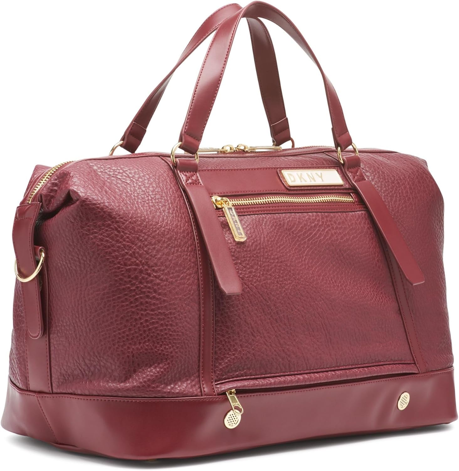 DKNY Duffel Softside Weekenderbagage Rode Wijn Wijn Duffel Softside Weekenderbagage Bagage en reizen Naty Shop Standaardtitel