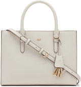 DKNY Perri-tas voor dames met logo-bedel, damestassen in één maat Naty Shop Pebble (Pebble)