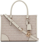 DKNY Perri-tas voor dames met logo-bedel, damestassen in één maat Naty Shop Hennep / Kiezel