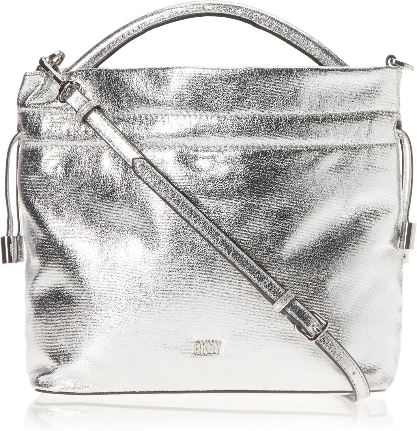DKNY Feven Crossbody Handtas Damestassen Naty Shop Zilver