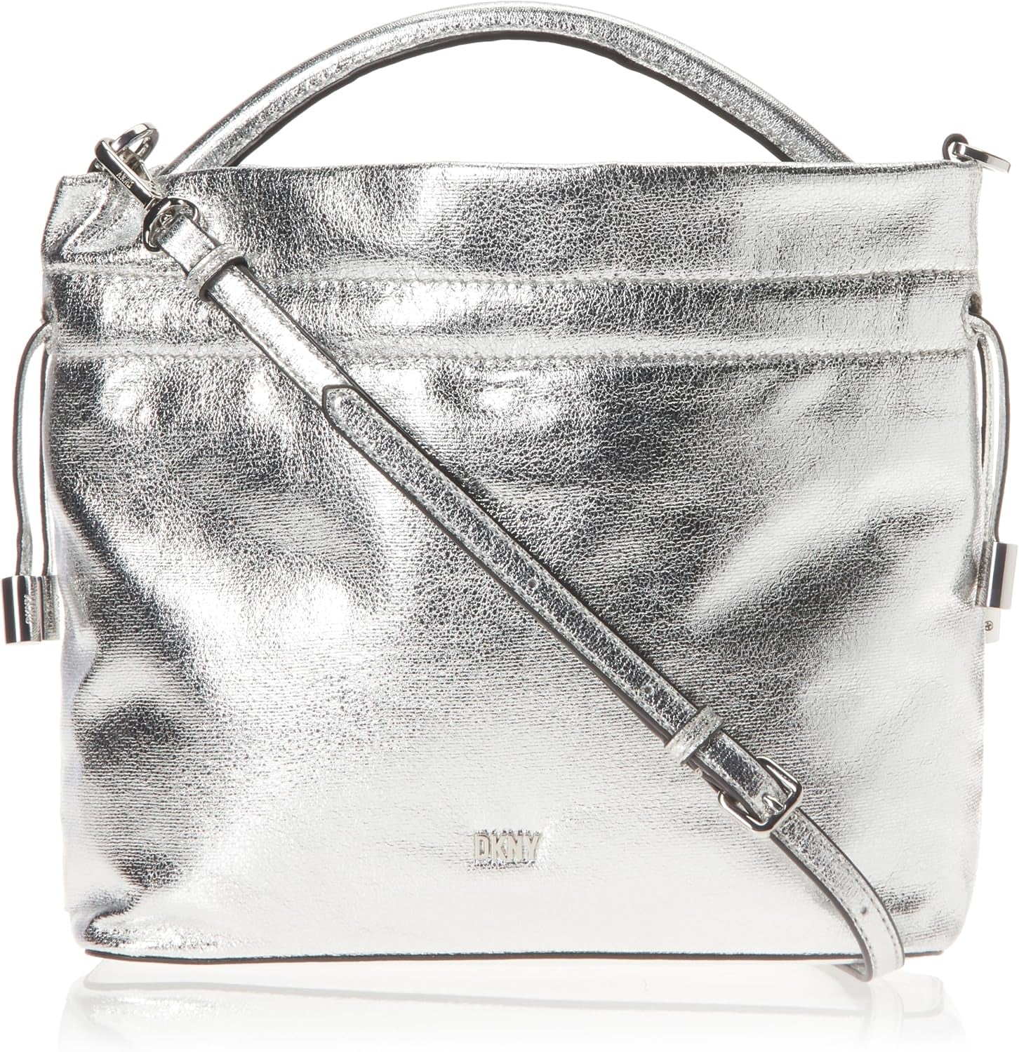 DKNY Feven Crossbody Handtas Damestassen Naty Shop Zilver