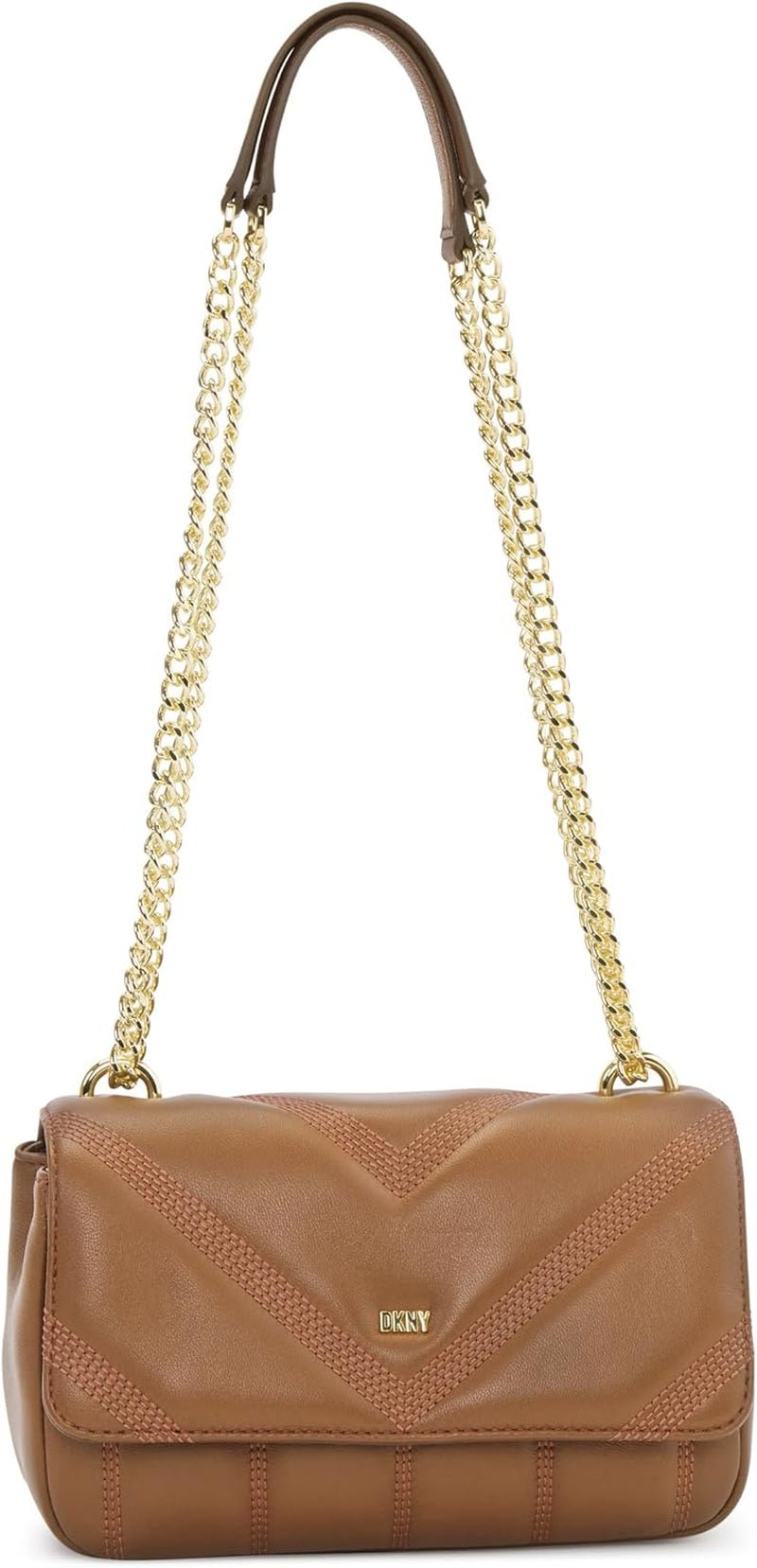 DKNY Flap schoudertas Tassen Dames Naty Shop Cashew
