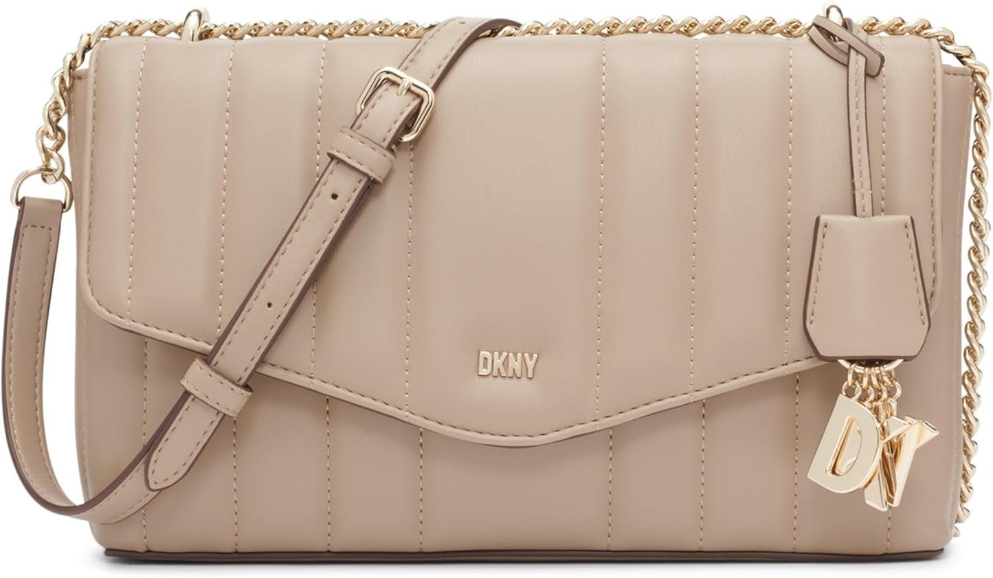 DKNY Lexington schoudertas schoudertas Damestassen Naty Shop Caramel