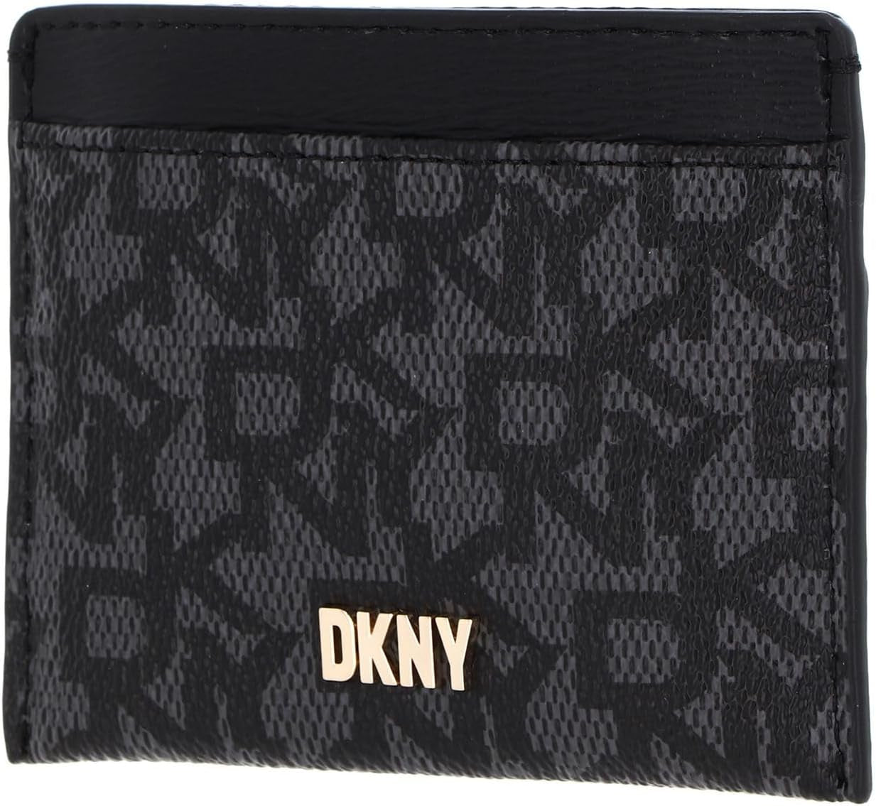 DKNY Bryant L reisaccessoire, envelopkaarthouder, damesportemonnee, Naty Shop, zwarte kaarthouder