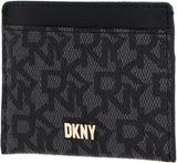 DKNY Bryant L reisaccessoire, envelopkaarthouder, damesportemonnee, Naty Shop, zwarte kaarthouder