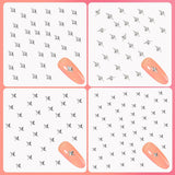 400 Stück Gold Silber Stern Nail Charms Nägel, 3D Metall Star Nagelkunst Decoraties, Star Nail Design Gemischt Grote Vorm Nägel Zubehör
