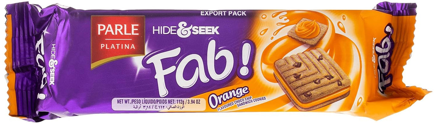 - Fab H&S oranje koekjes, (1 x 112 g)