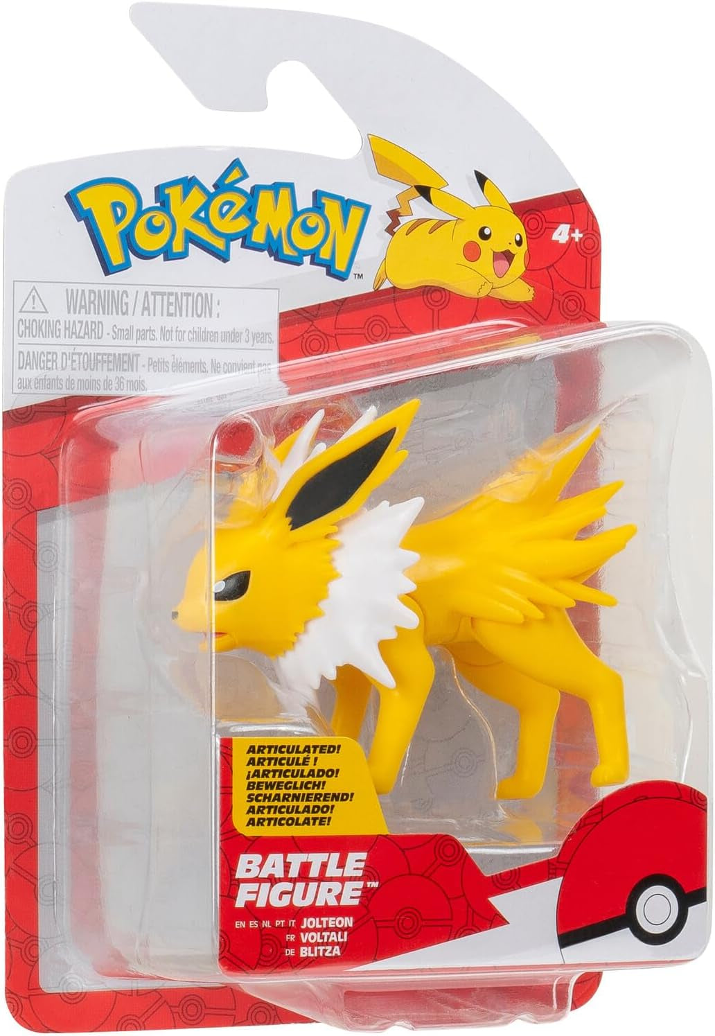 Pokémon PKW3574 - Battle Figure Pack - Blitza, officieel gedetailleerd figuur, 7,5 cm actiefiguren Naty Shop