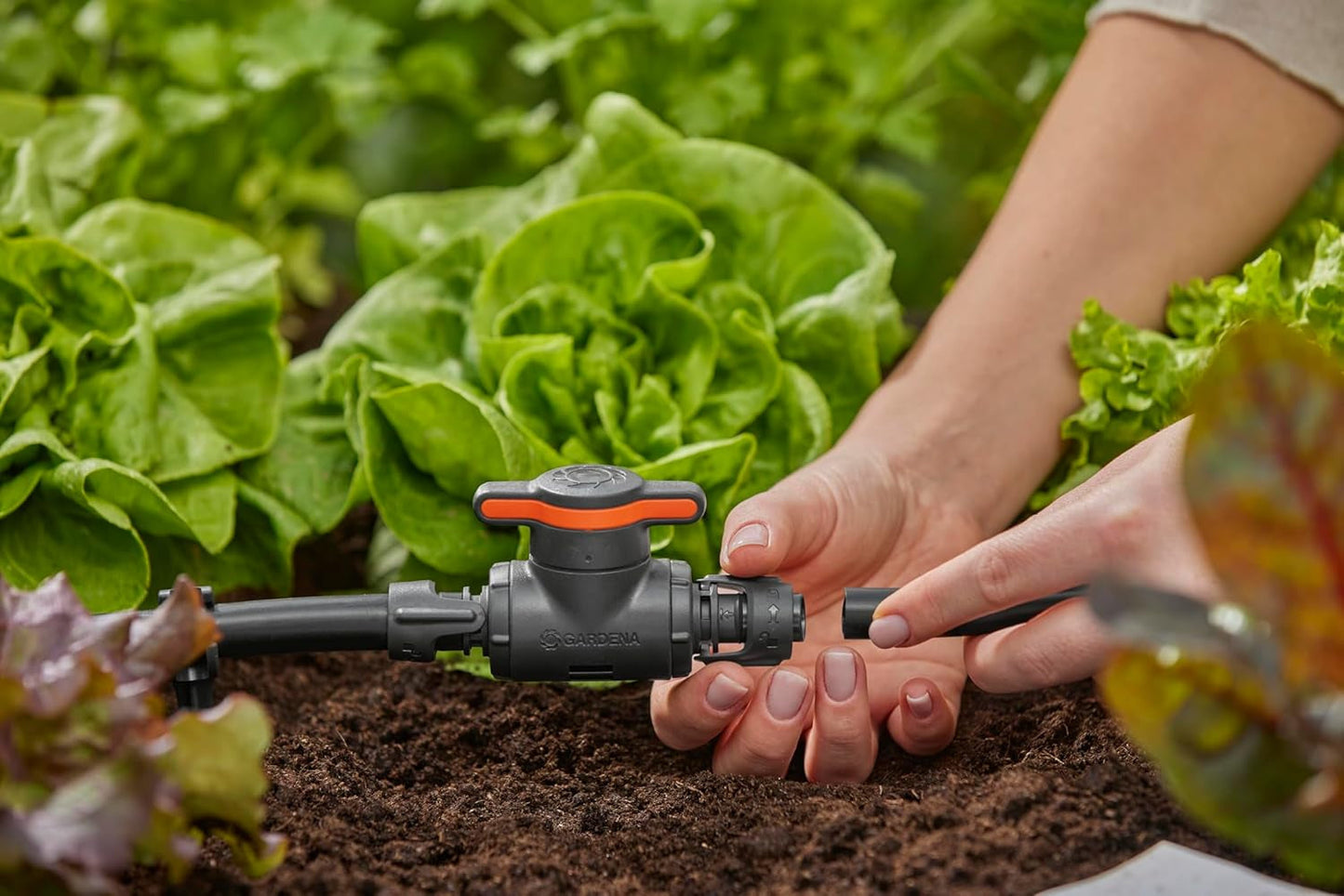 Gardena Micro-Drip-System regel- en afsluitklep 13 mm (1/2 inch): Eenvoudige afsluiting van leidingen en traploze regeling van de waterstroom, accessoire voor het leggen van druppelleidingen (13207-20)