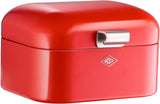 Wesco 235 001 Mini Grandy broodmand 17 x 18 x 12 cm (L/B/H) roze, RVS Voedselbewaardozen Naty Shop Rood