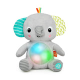 Bright Starts, knuffel-a-bye-babyolifantspeelgoed met lichtjes, liedjes, verschillende texturen en meer, veelkleurig Bebe Toys Naty Shop Standaardtitel