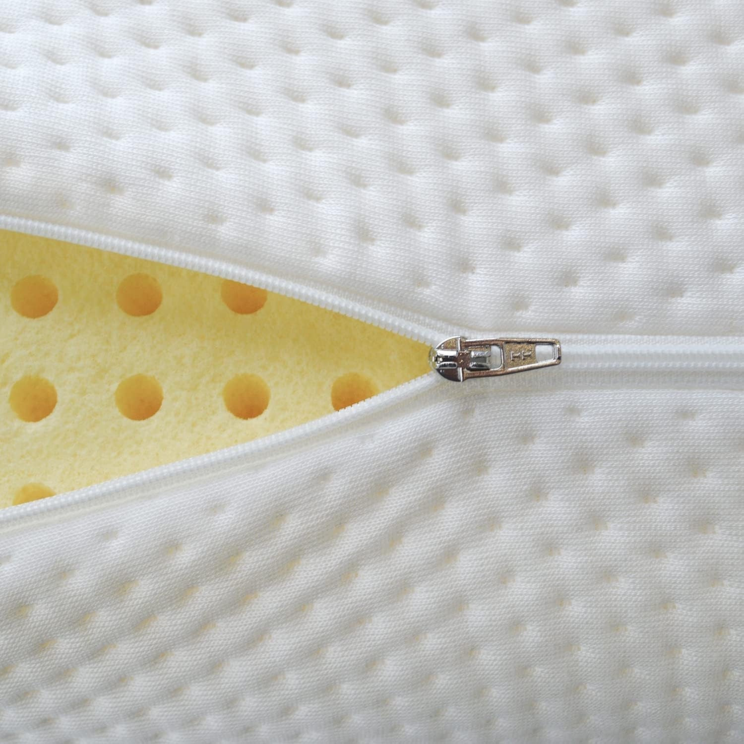 Mister Sandman Ergonomisch kussen 40x80, nekkussen met comfortabele kussensloop, viscose kussen perfect voor buik-, rug- en zijslapers, traagschuimkussen