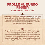 Frolle Al Burro-vingers. Biscotti Bereid Traditioneel Kom Una Volta. Ideaal Come Fine Pasto Goloso, Ma Anche Da Abbinare Al the O Al Caffè. Verpakking Ja 150 gr