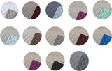 Estoralis | AVA | Omkeerbare boetiekquilt | Voor alle seizoenen | Kleur - Grijs/antraciet | Voor bedden van 140/150/160 cm. bed. (250 X 270 Cm. Ancho X Alto) | Gewatteerde quilt Quilts en quilts Naty Shop