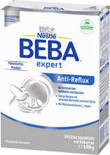 BEBA expert Anti-Reflux - AR Speciale formule vanaf de geboorte, voor meer oprispingen en braken, babyvoeding, babymelkpoeder, 1 pakje (1 x 500 g)