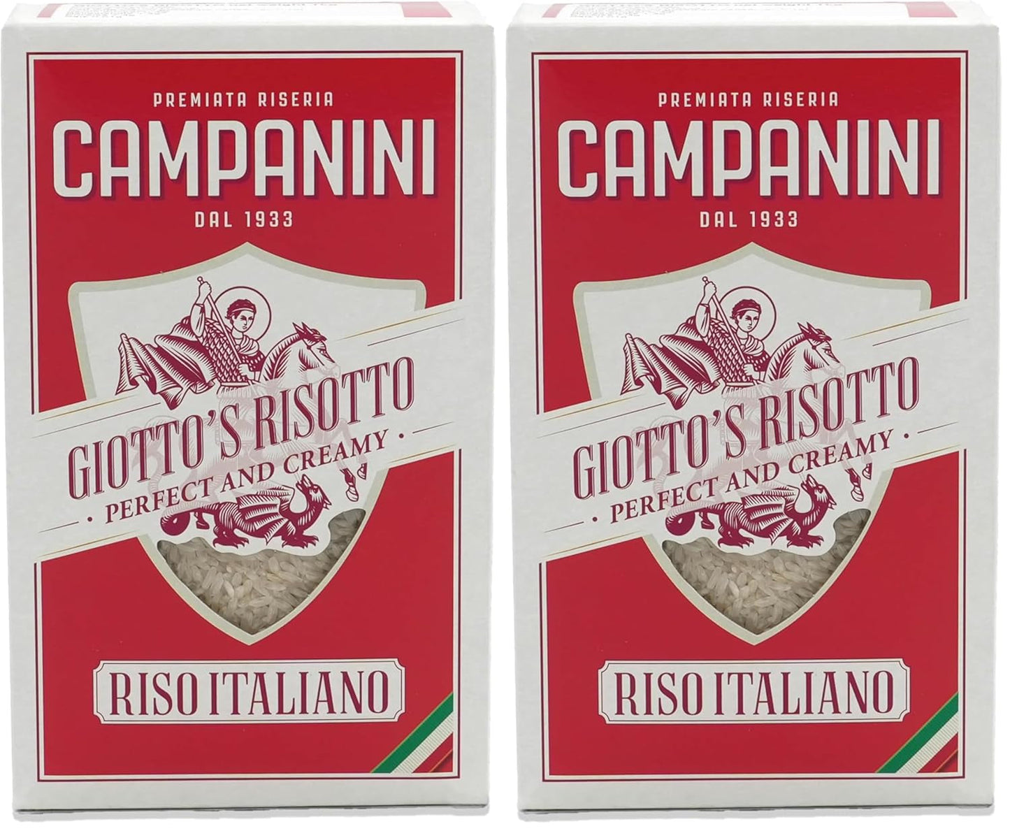 Originele rijst voor risotto | Campaninirijst voor risotto | 1000g | uit Italië | Risotto's en soepen