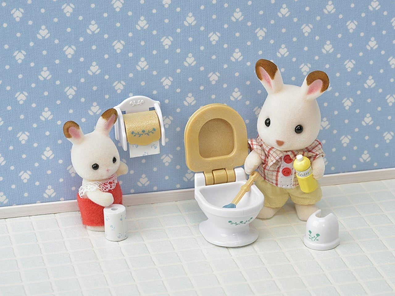 Sylvanian Families 5286 Rustieke badkamer - Poppenhuismeubilair