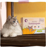 MjAMjAM - Premium natvoer voor katten - Kip Wellnesspakket 12 stuks (12 x 125 g) Graanvrij met extra vlees