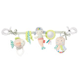 Fehn Babymobielketting Panda Baby Mobile - babymobielketting met schattige figuren - flexibel hangend babyspeelgoed - kinderwagenspeelgoed voor baby's en peuters vanaf 0+ maanden Babyspeelgoed Naty Shop Peuters
