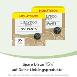 LILLYDOO Ecobroek maat 7 (17+ kg) Maanddoos (85 stuks)