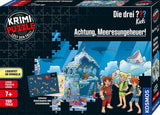 Die Drei??? Kids - Misdaadpuzzel - Kijk uit zeemonster Uit KOSMOS 680664, 150 stukjes, Glow in the dark, Lezen, legpuzzels, puzzels oplossen, detectivepuzzel voor kinderen vanaf 7 jaar Puzzel Naty Shop Standaard titel