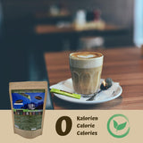 Zerocal - 1:1 (Erythritol + Stevia) 100 Sticks Je 3 G | Ideaal voor het zoeten van koffie, thee en andere dranken Gleiche Süßkraft Von Zucker | Glutenvrij, veganistisch, GMO-vrij | Kalorien en GI = 0 Zoetstoffen Naty Shop
