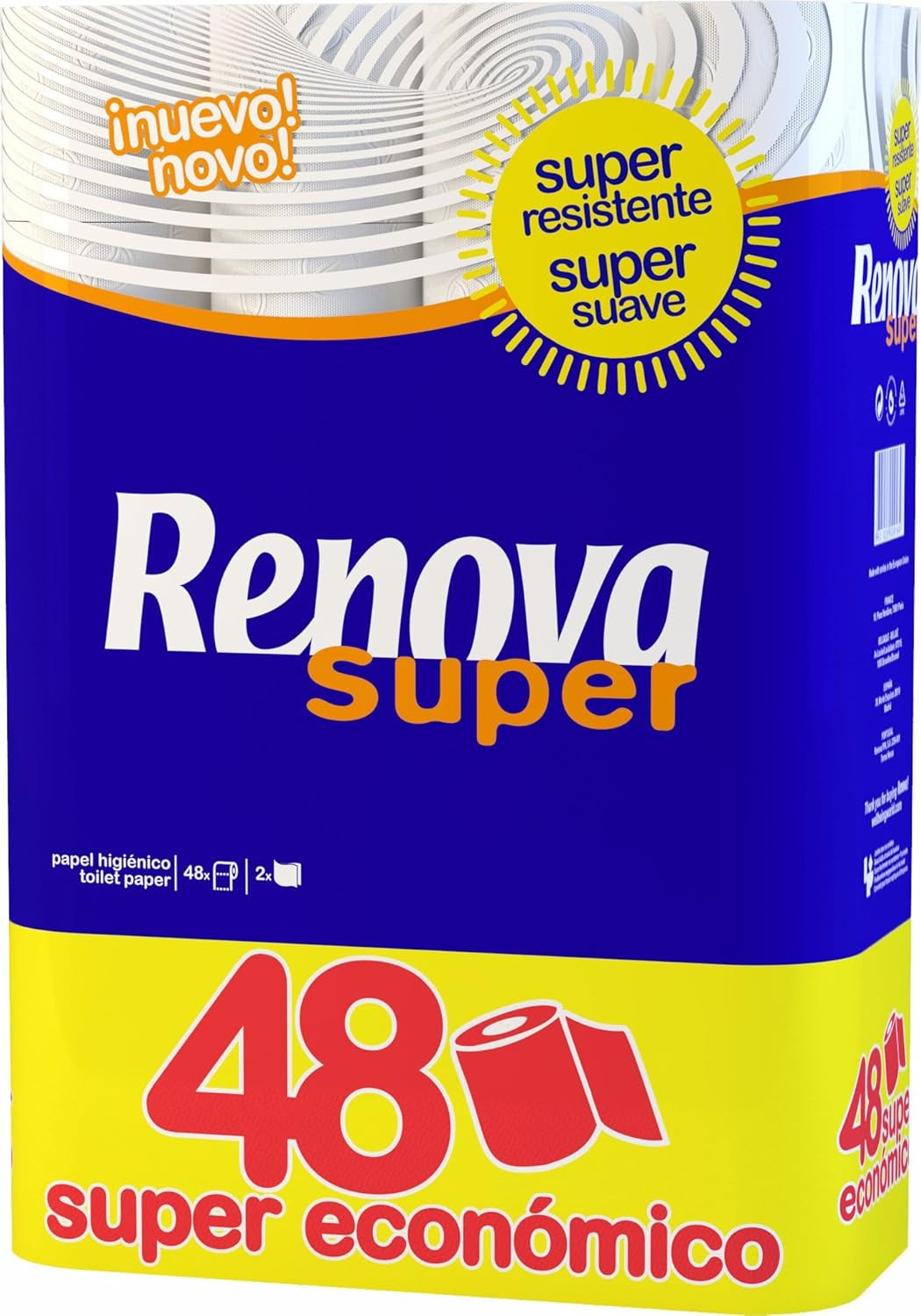 Toiletpapier Renova Super, 48 rollen