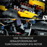 LEGO Technic Bugatti Raceauto, Automodelbouwset, Sportwagenspeelgoed, Iconische verzamelautoset, Bouwspeelgoed vanaf 9 jaar 42151 Bouwsets Bekijk de LEGO-Store