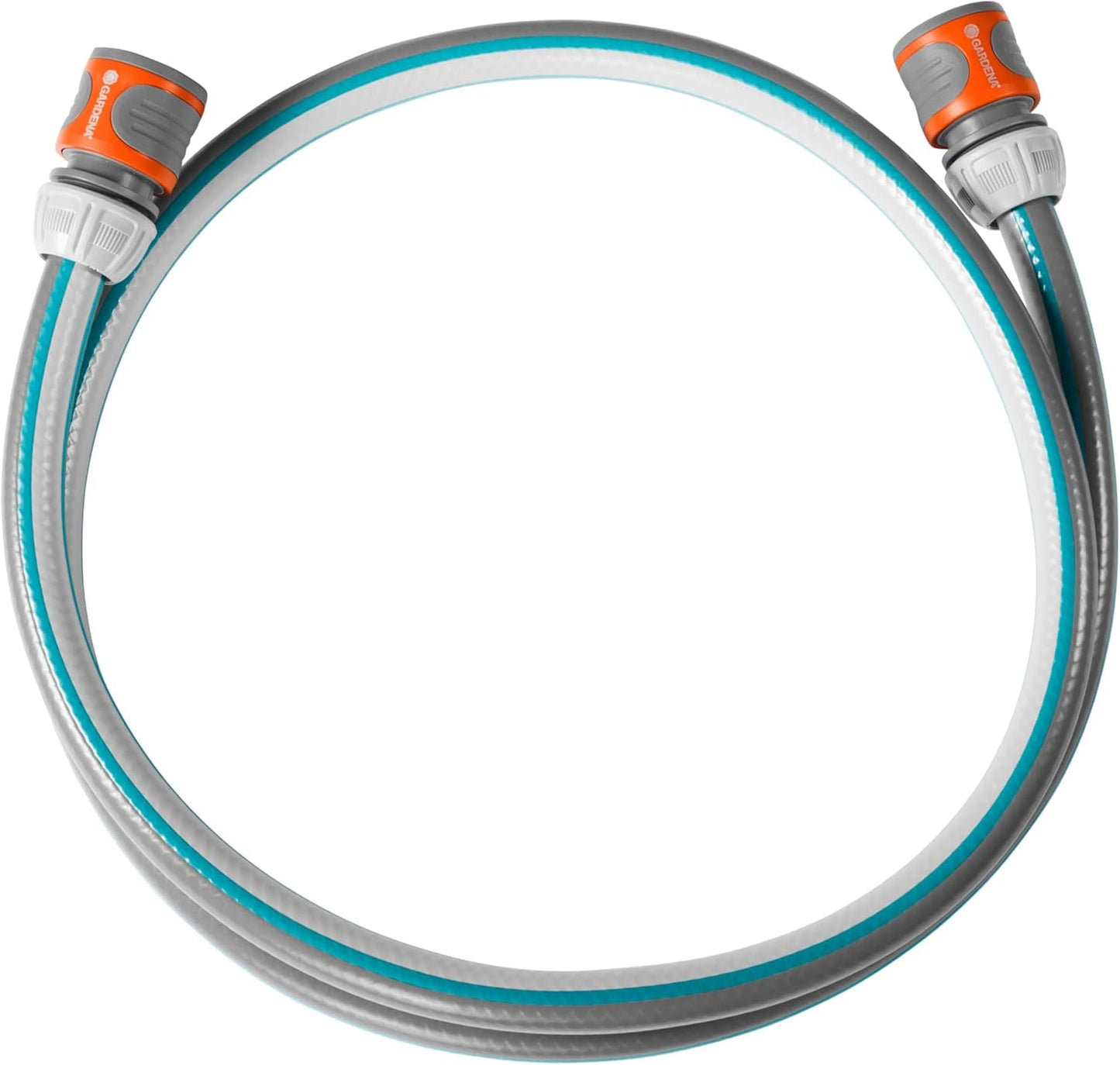 Aansluitset Gardena Classic 13 mm (1/2 inch), 1,5 m: Slangadapter voor aansluiting slanghaspel, slang met systeemcomponenten, 22 bar (18011-20)