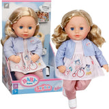 BABY born Sophia Rose - zachte pop van 36 cm - Pop met hoogwaardig blond haar en slaperige ogen - Geschikt voor kinderen vanaf 1 jaar