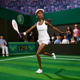 Barbie Inspiring Women Series Venus Williams modepop met gesigneerd uniform en tennisracket inclusief presentatiedoos HRM49