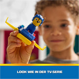 PAW PATROL Chase Action Pup Mini Reddingsvliegtuig Speelset met opvouwbare vleugels Speelgoed voor kinderen van 3 jaar oud Actiefiguren Naty Shop