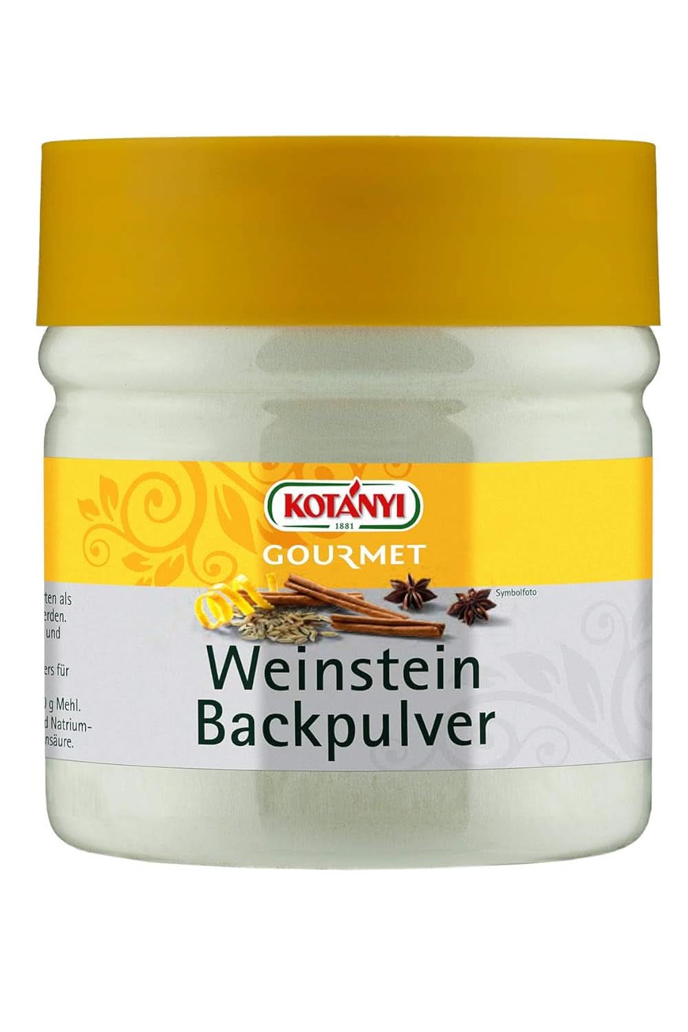 Kotanyi Gourmet Tartar natuurlijk alternatief voor bakpoeder voor fosfaatarm dieet, 310 gram Keuken Naty Shop