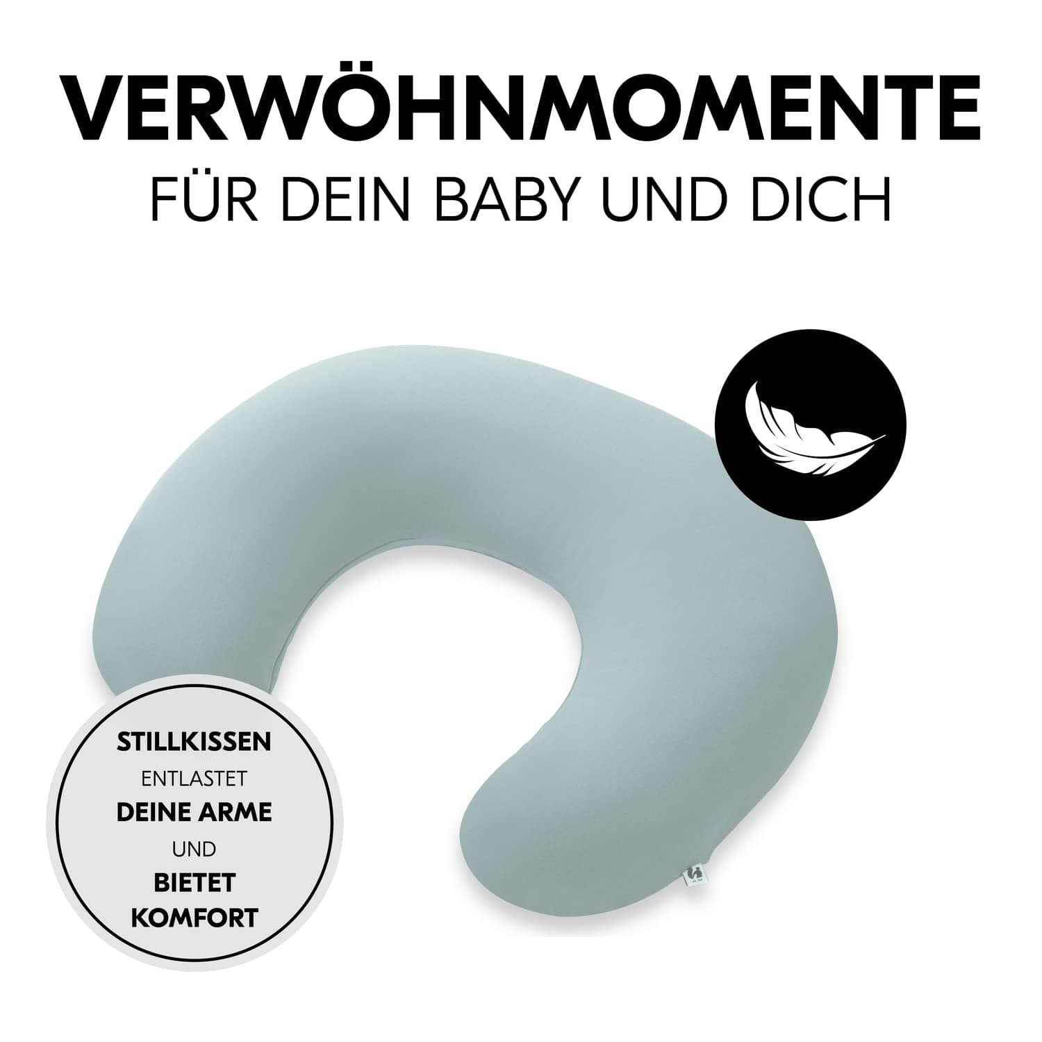 Hauck voedingskussen voor baby's met vulling Accessoires Voeding en Verpleging Bebe Naty Shop