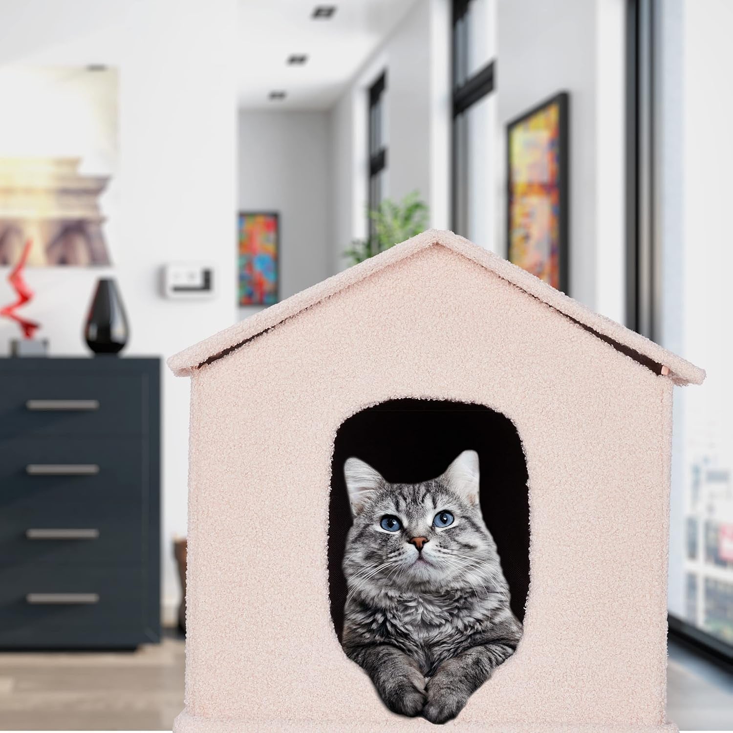Dekens en meubels, Huisdieren, Grotten & Huizen, Katten, Kattenbedden, Katten - bedden, matrassen