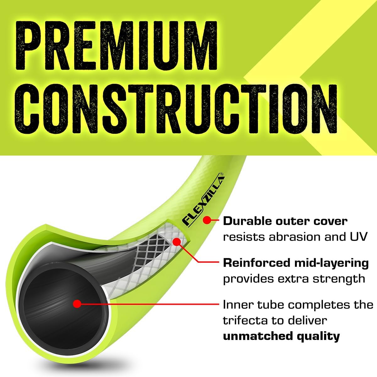 ZillaGreen Tuinslang 5/8" (inch) x 100' (voet)