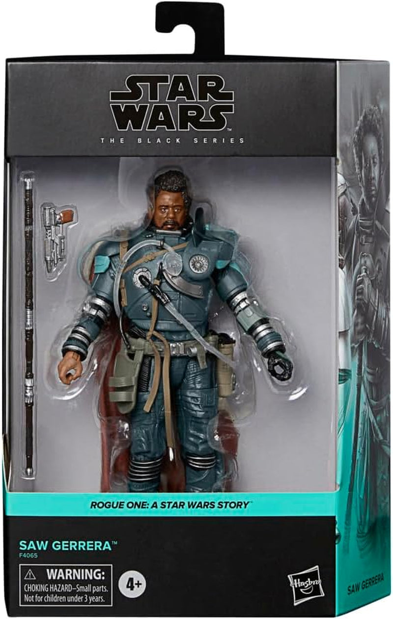 Star Wars The Black Series Saw Gerrera 15 cm Rogue One: A Collectible Story Grote actiefiguur voor kinderen vanaf 4 jaar Actiefiguren Naty Shop