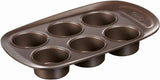 Pyrex BANDEJA 6 MAGDALENAS ASYMETRIA PX Muffinförmchen, Metall, Bunt, 6 Magdalena Vormen en bakplaten Naty Shop 6 Magdalena