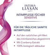 Intima by Sagrotan Sensitive intieme verzorgingsdoekjes, zeepvrij en alcoholvrij, 30 stuks (pak van 4)