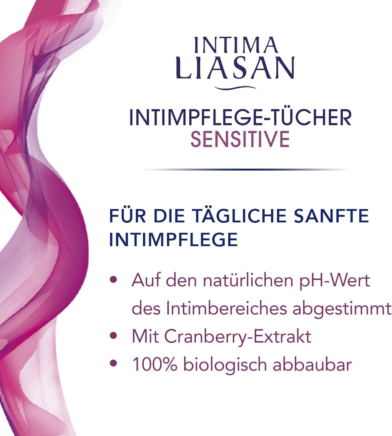 Intima by Sagrotan Sensitive intieme verzorgingsdoekjes, zeepvrij en alcoholvrij, 30 stuks (pak van 4)