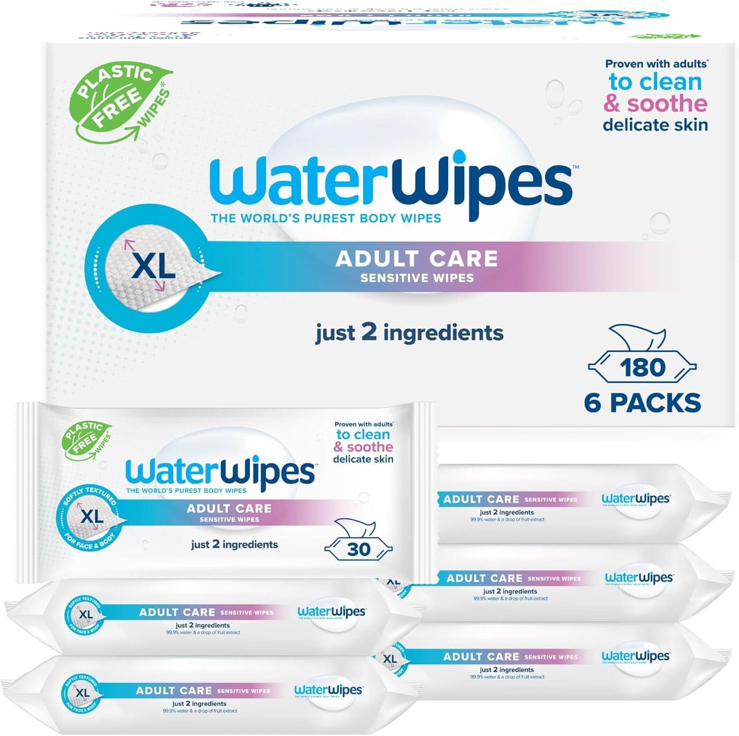 Waterdoekjes Hydraterende en reinigende babydoekjes met 99% water en aloë vera-extract Vochtige doekjes voor gezicht en lichaam Naty Shop