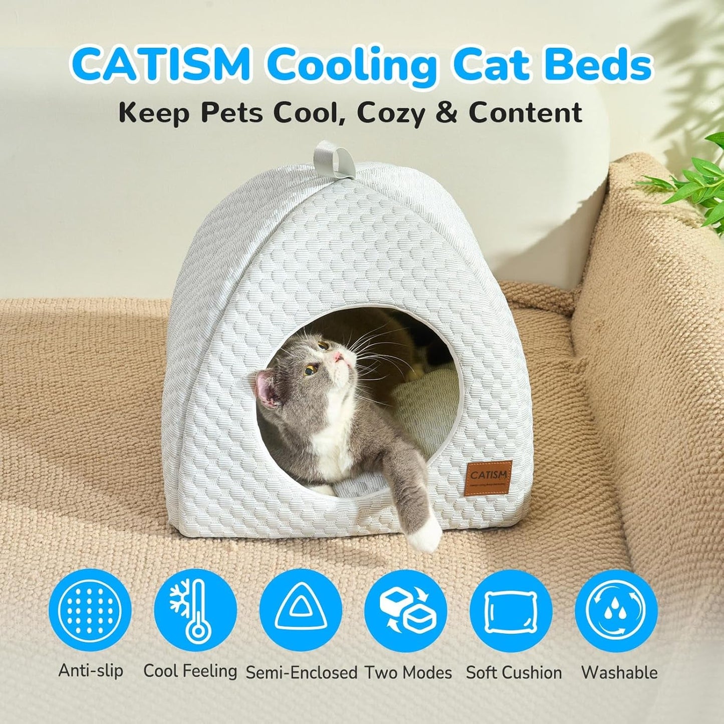 Dekens en meubels, Huisdieren, Grotten & Huizen, Katten, Kattenbedden, Katten - bedden, matrassen