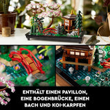 Lego Icons Garden Of Silence - Zen-botanische tuinset voor volwassenen met lotusbloemen - Aanpasbare, Japans geïnspireerde bureaudecoratie - Cadeau voor dames en heren 10315 Bouwsets Besuche in LEGO-Store
