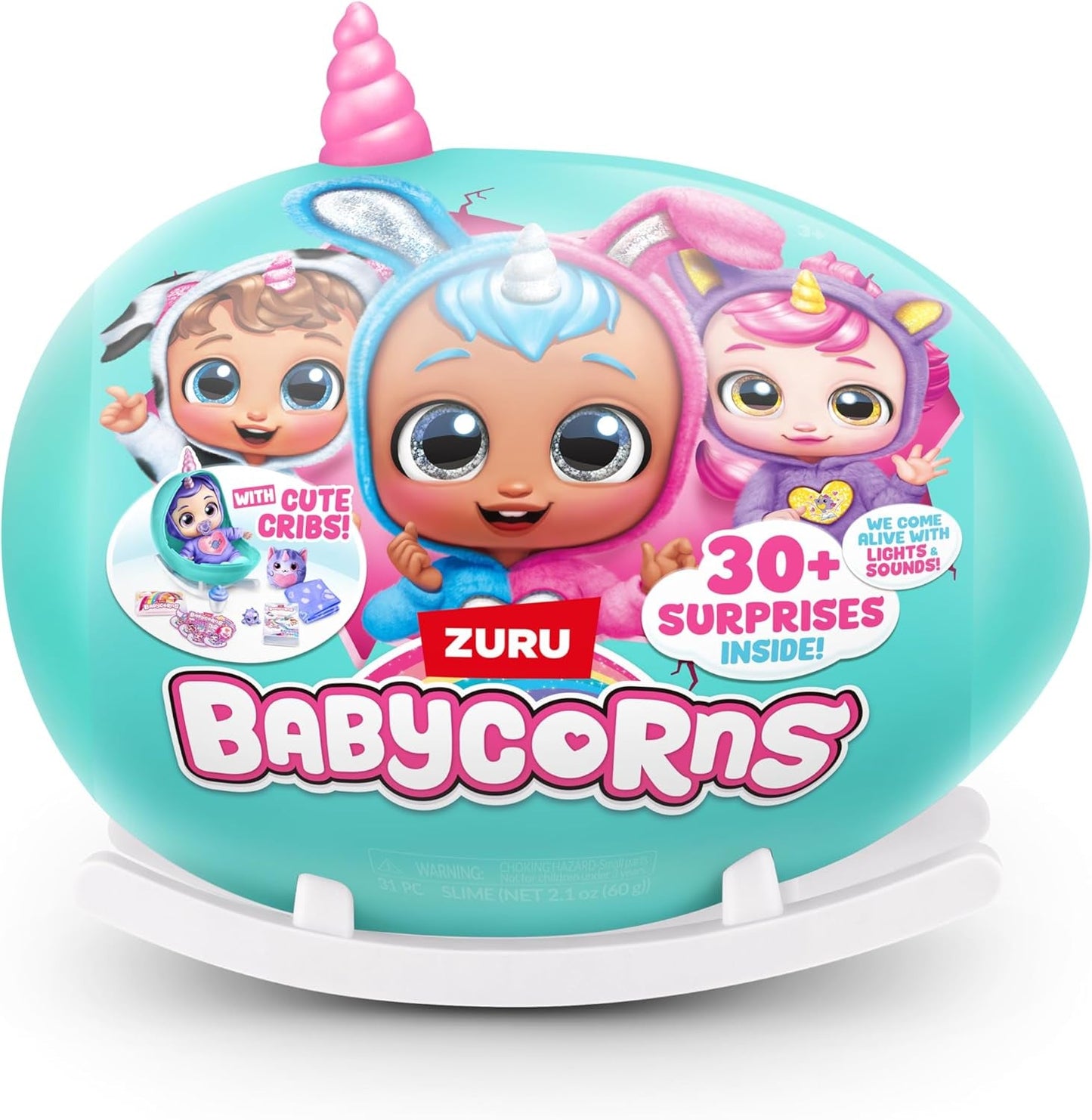 Babycorns Serie 1 van ZURU Magische Kat (Mac) Pop met Accessoires Unboxing Verrassingsspeelgoed voor kindermeisjes