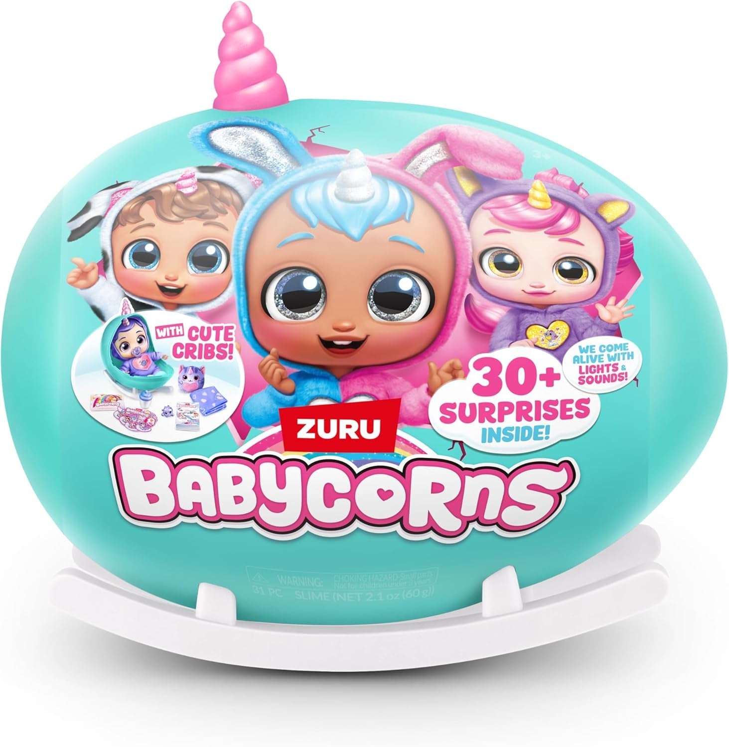 Babycorns Serie 1 van ZURU Magische Kat (Mac) Pop met Accessoires Unboxing Verrassingsspeelgoed voor kindermeisjes