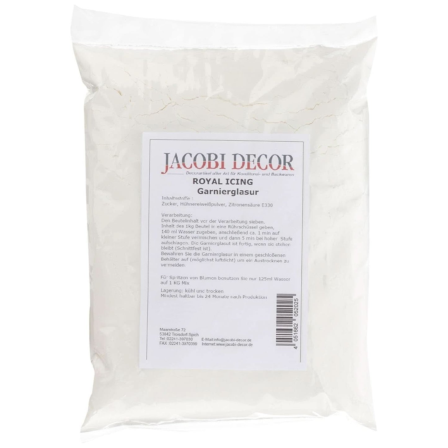 Cake Company Royal Icing, 1 kg, glutenvrij Glazuren en Decor Naty Shop