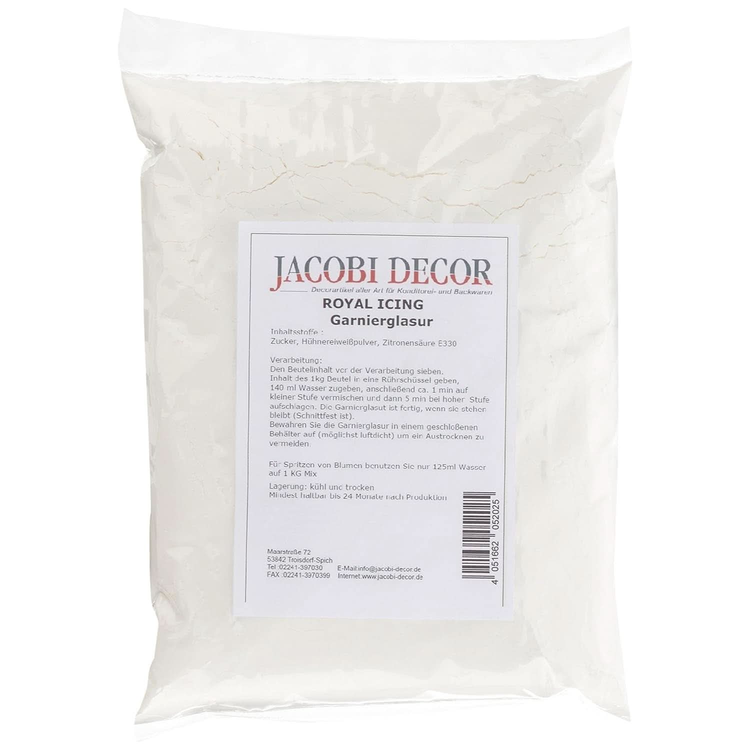 Cake Company Royal Icing, 1 kg, glutenvrij Glazuren en Decor Naty Shop