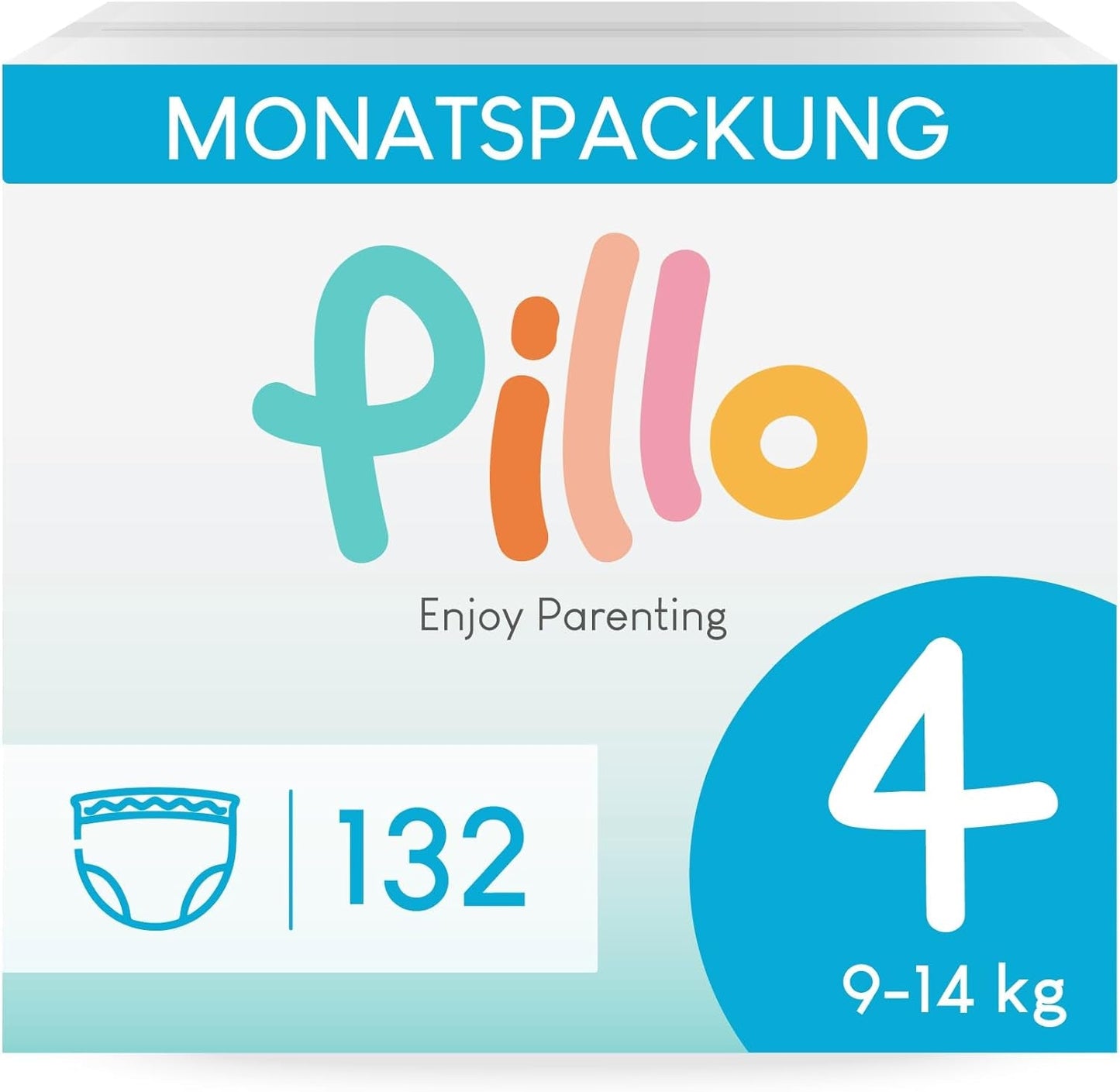 Pillo-luiers, maat 7, 84 stuks, 4 verpakkingen van elk 21 luiers, maat 7 - XXL (15+ kg) - Babyluiers
